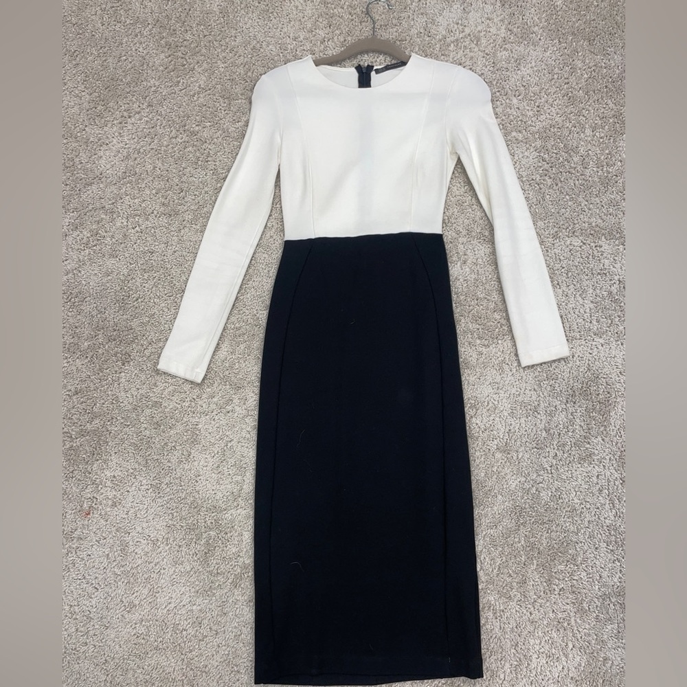 zara pencil dress
